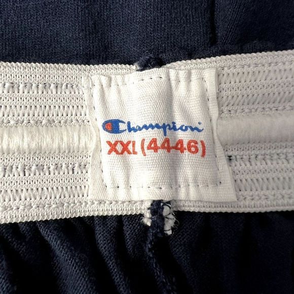 NWT Vintage 90s Champion Mens Sz XXL Jersey Short Navy Blue Athletic Shorts - Picture 7 of 8